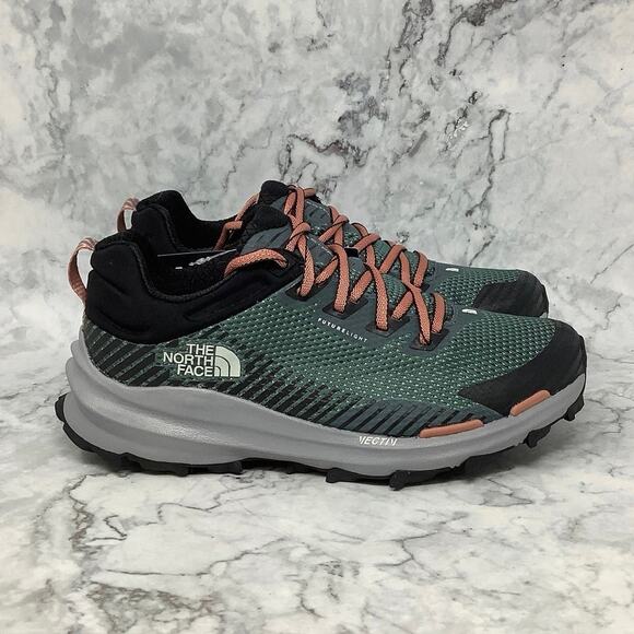 The North Face Sz 7W Blue/Black Vectiv Fastpack Futurelight Hiking Shoes BR11-1 - Picture 3 of 11